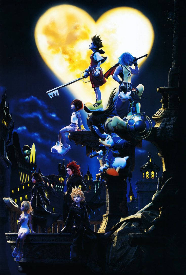 Kingdom Hearts 735X1086 Wallpaper and Background Image