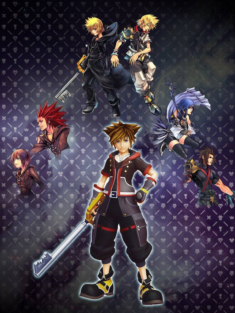 Kingdom Hearts 774X1032 Wallpaper and Background Image