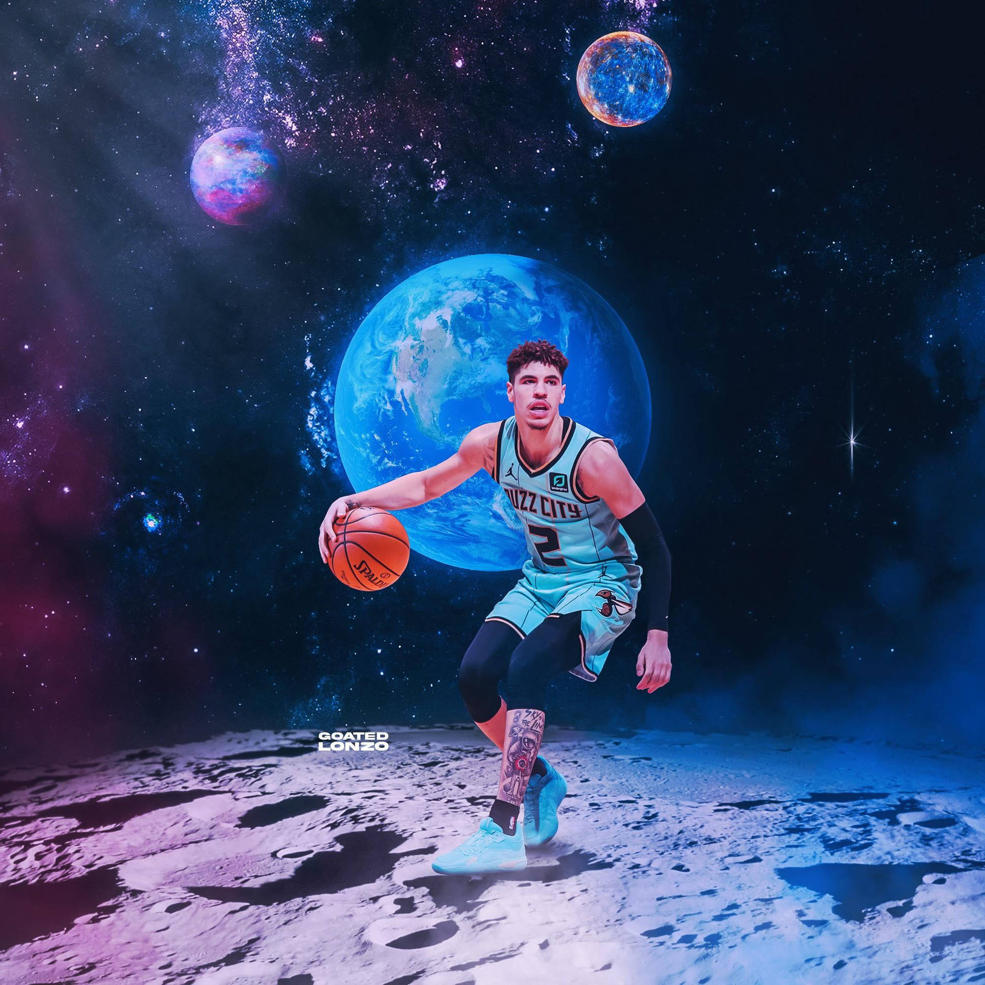 2000X2000 Lamelo Ball Wallpaper and Background