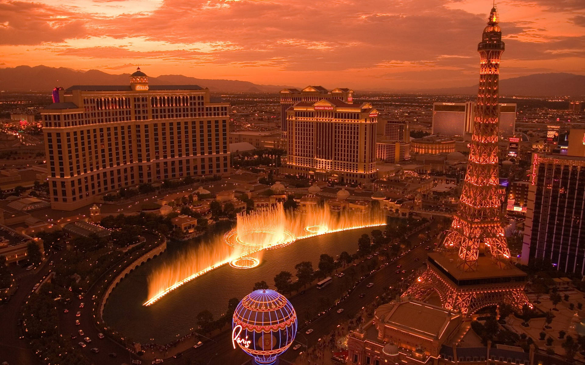 1920X1200 Las Vegas Wallpaper and Background
