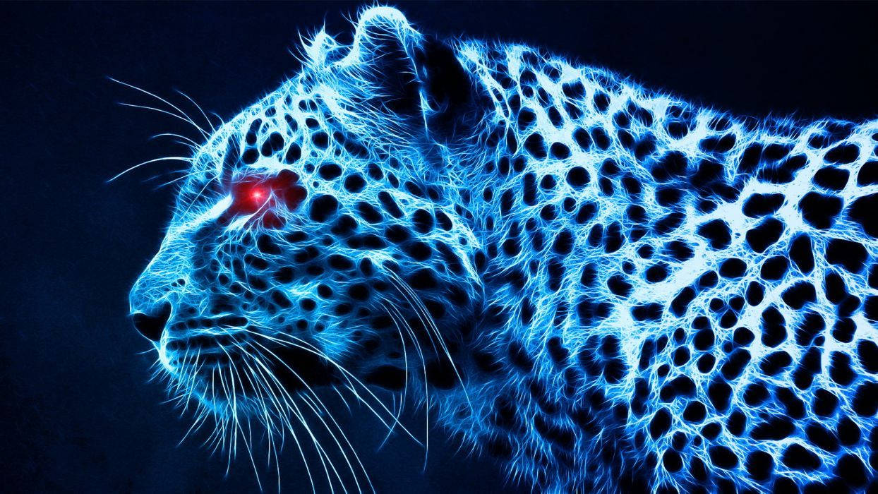 1244X700 Leopard Wallpaper and Background
