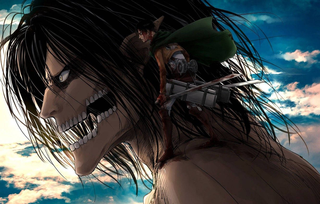 1332X850 Levi Ackerman Wallpaper and Background
