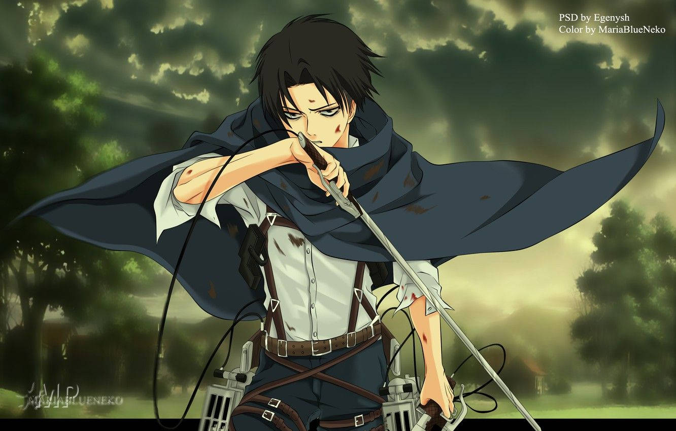 Levi Ackerman 1332X850 Wallpaper and Background Image