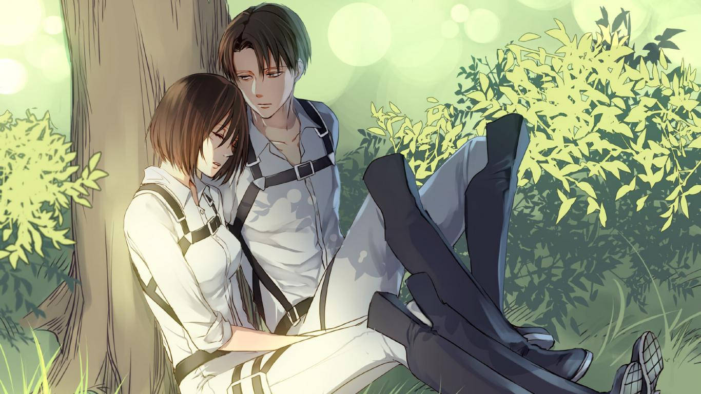 Levi Ackerman 1366X768 Wallpaper and Background Image