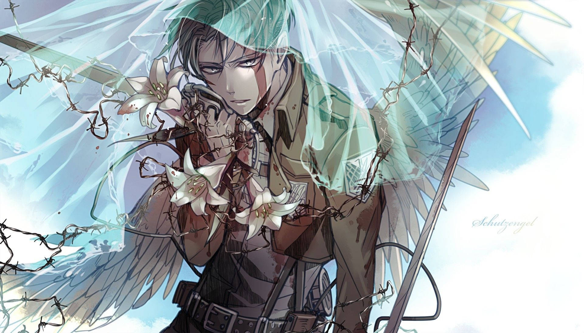 Levi Ackerman 1920X1097 Wallpaper and Background Image