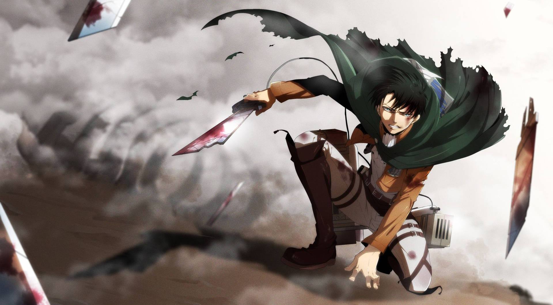 Levi Ackerman 2000X1105 Wallpaper and Background Image