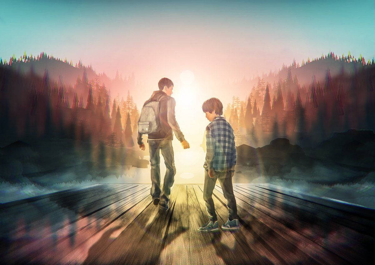 Life s not being lived. Шон Диас Life is Strange 2. Life is Strange 2 Шон и Даниэль обои. Life is Strange Шон. Лайф из Стрендж 2 Шон и Даниэль.