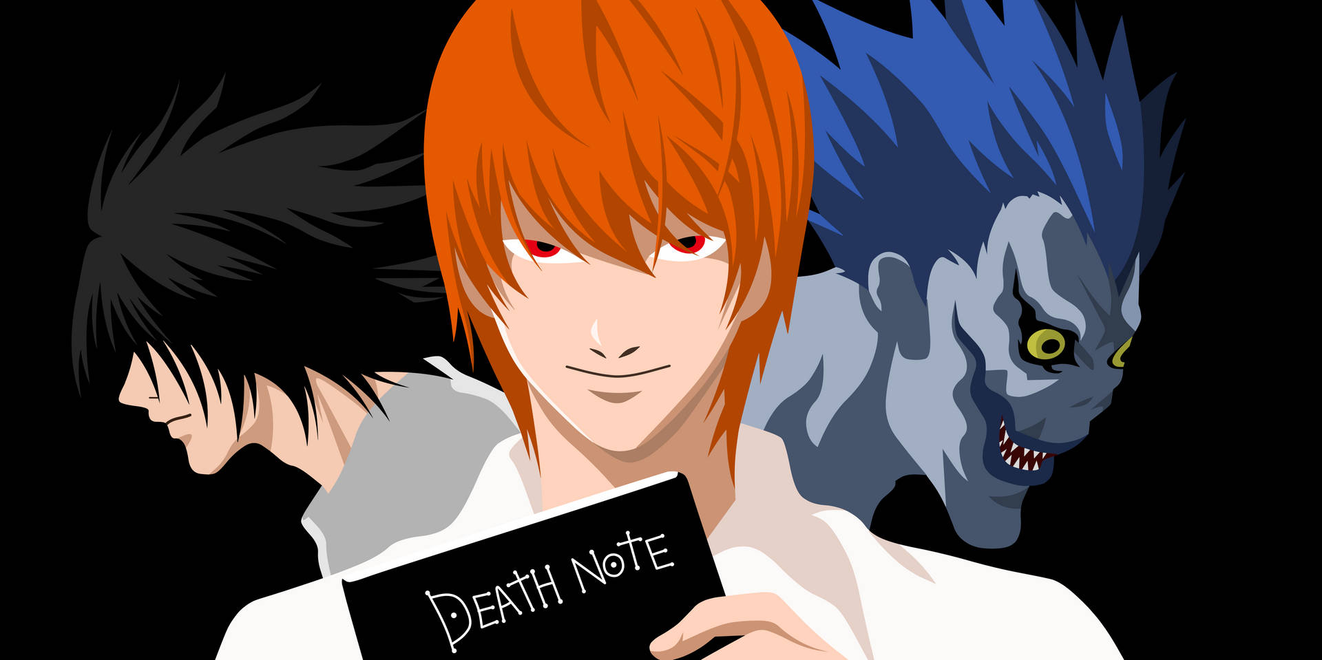 Light Yagami 7985X3989 Wallpaper and Background Image