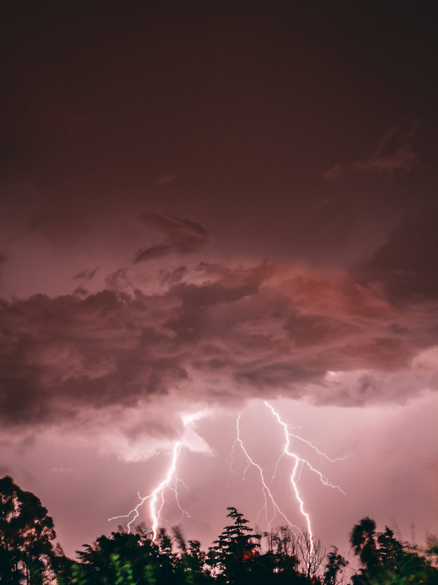 3429X4572 Lightning Wallpaper and Background