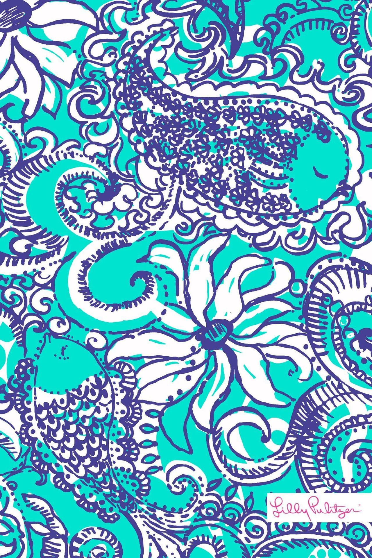 1334X2001 Lilly Pulitzer Wallpaper and Background