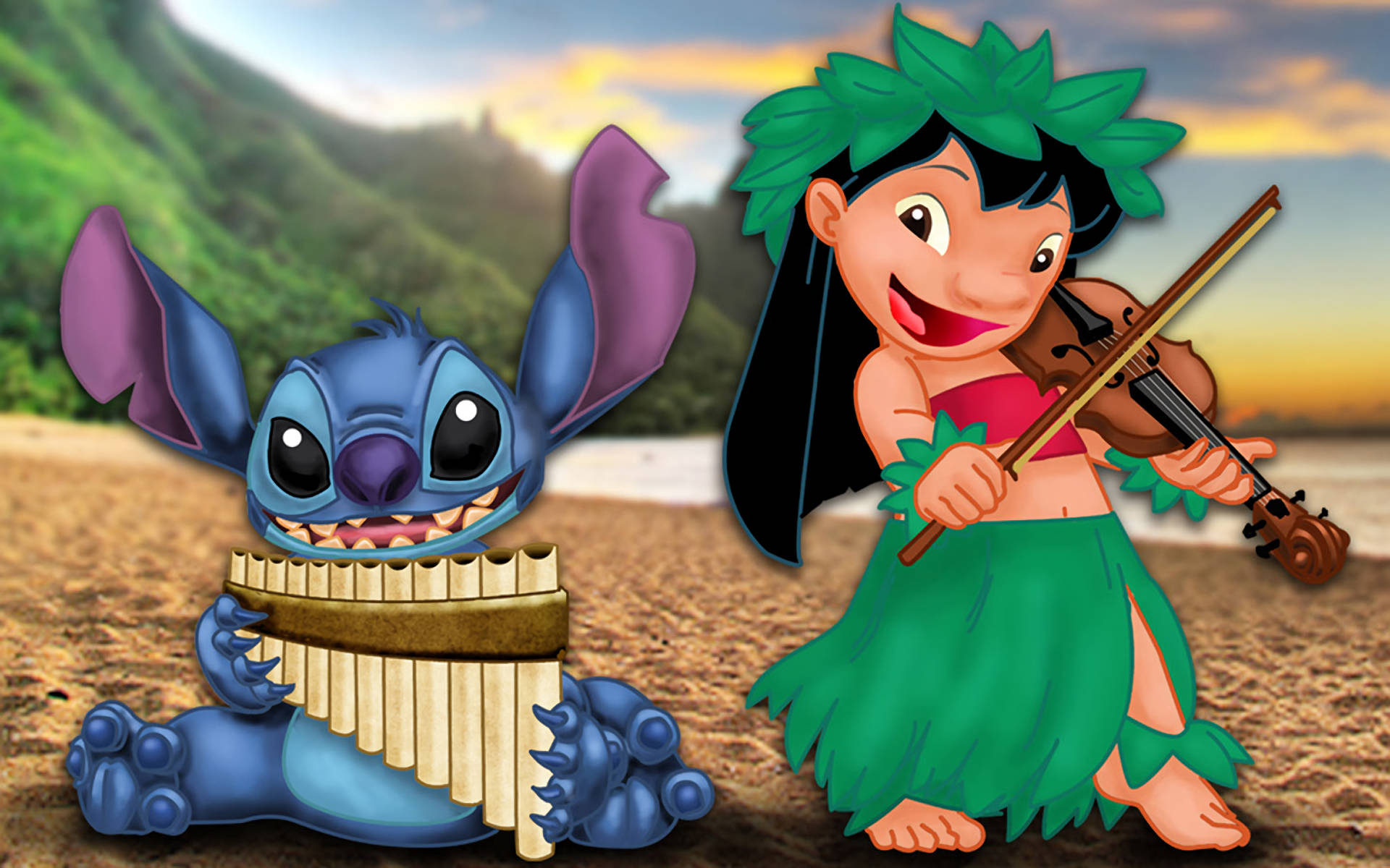 1920X1200 Lilo And Stitch Wallpaper and Background