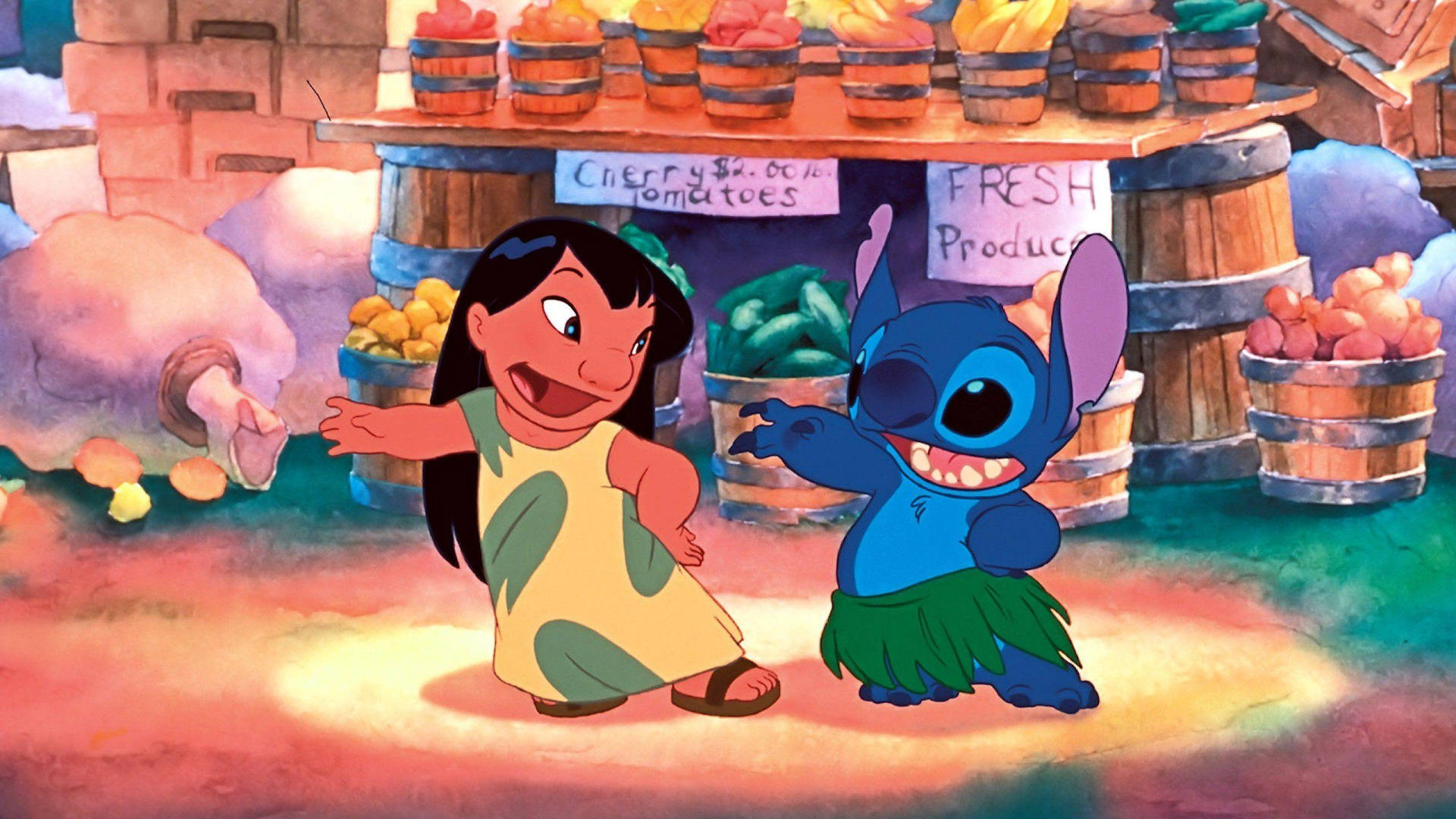 Lilo And Stitch 2560X1440 Wallpaper and Background Image