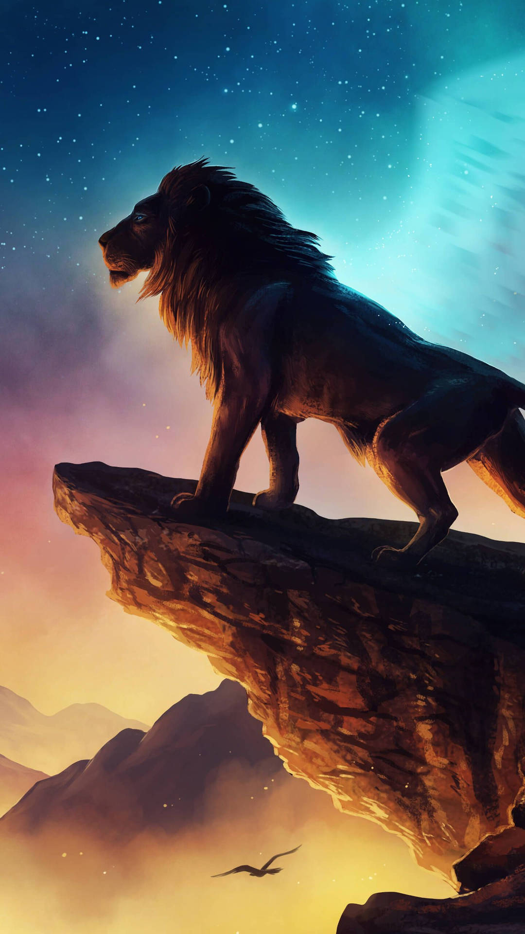 Lion King 1440X2560 Wallpaper and Background Image