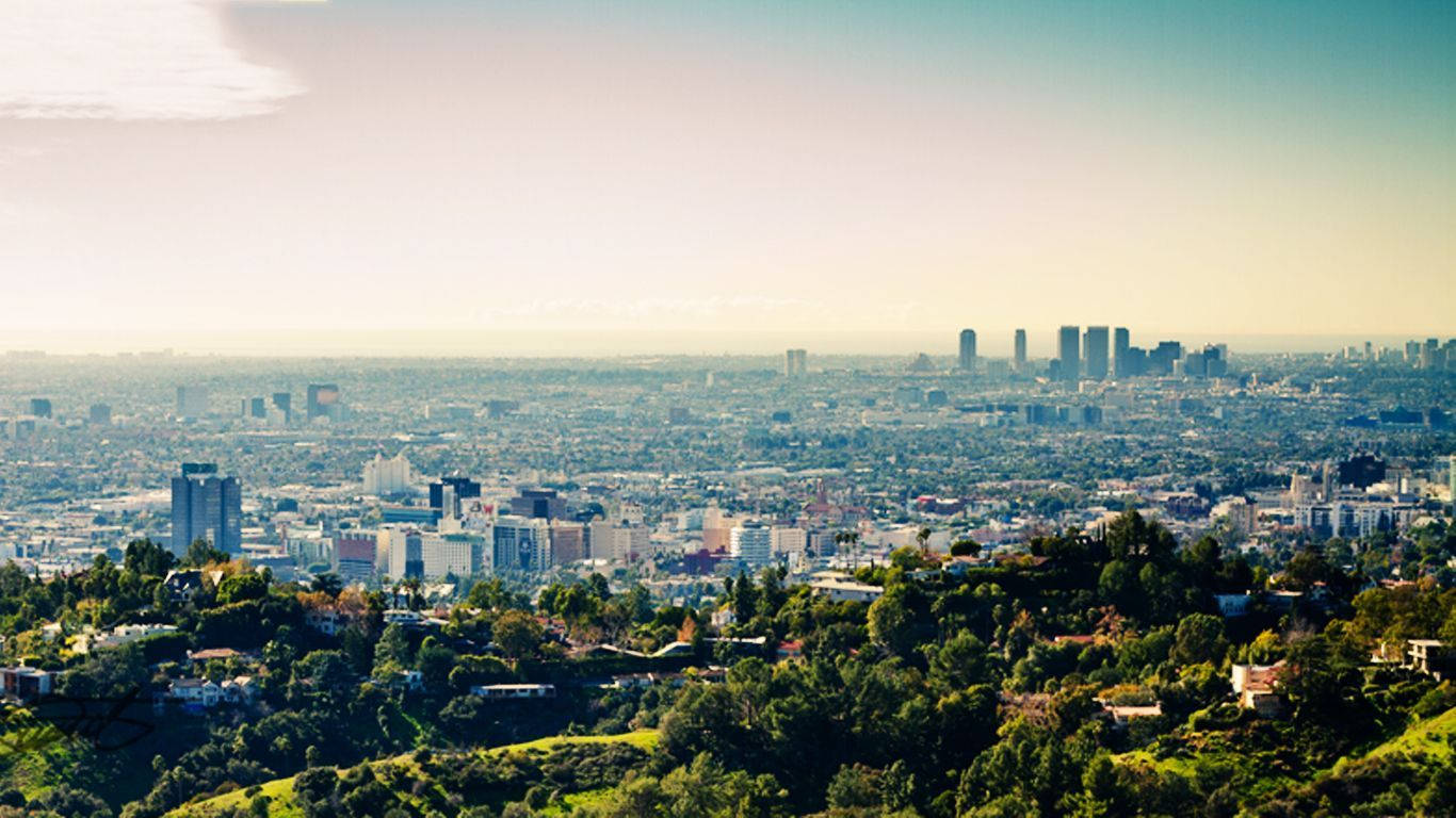 Los Angeles 1366X768 Wallpaper and Background Image