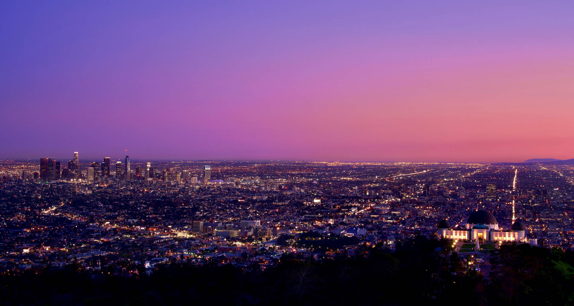 Los Angeles 7952X4244 Wallpaper and Background Image