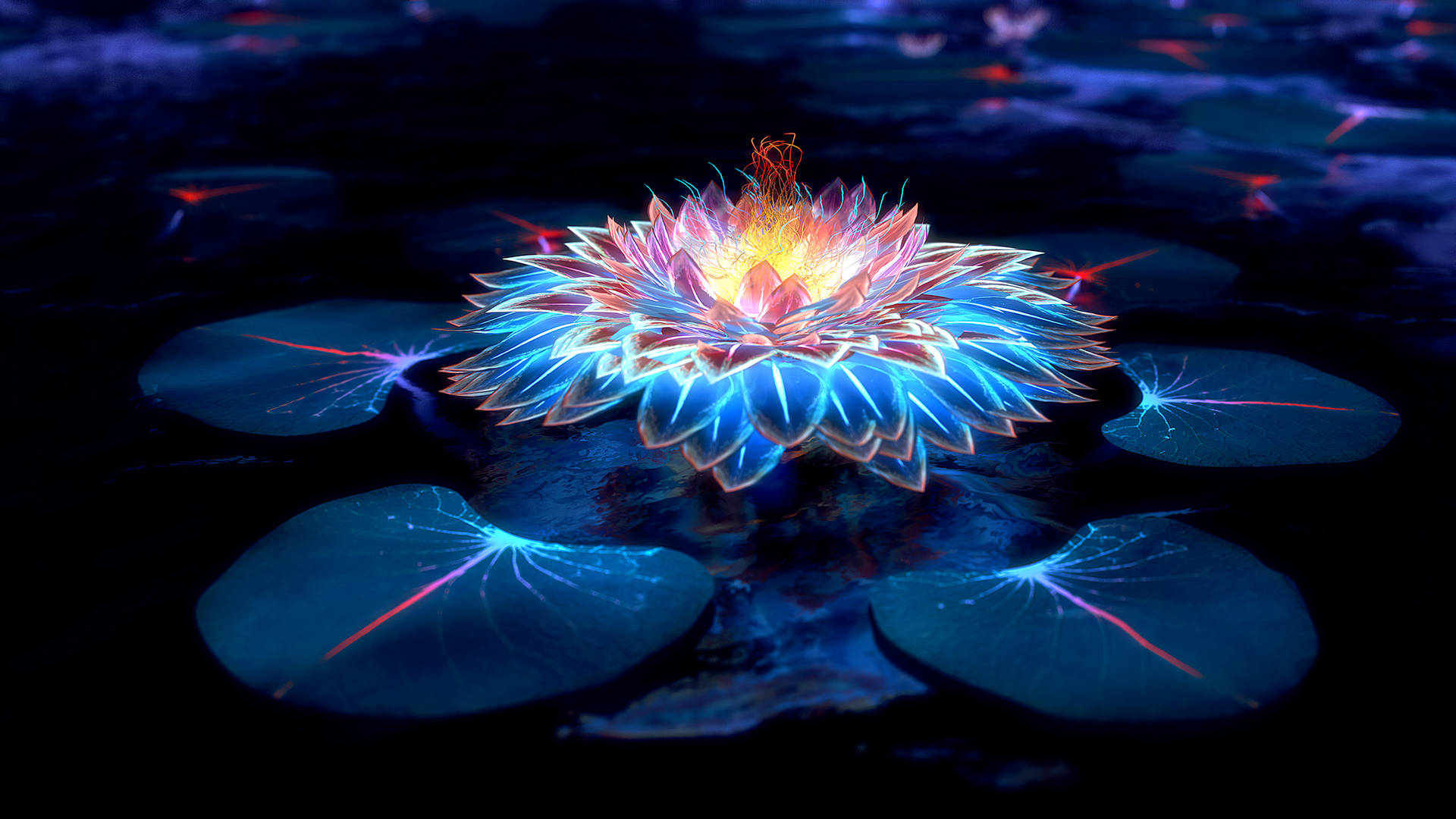 Lotus Flower 3840X2160 Wallpaper and Background Image