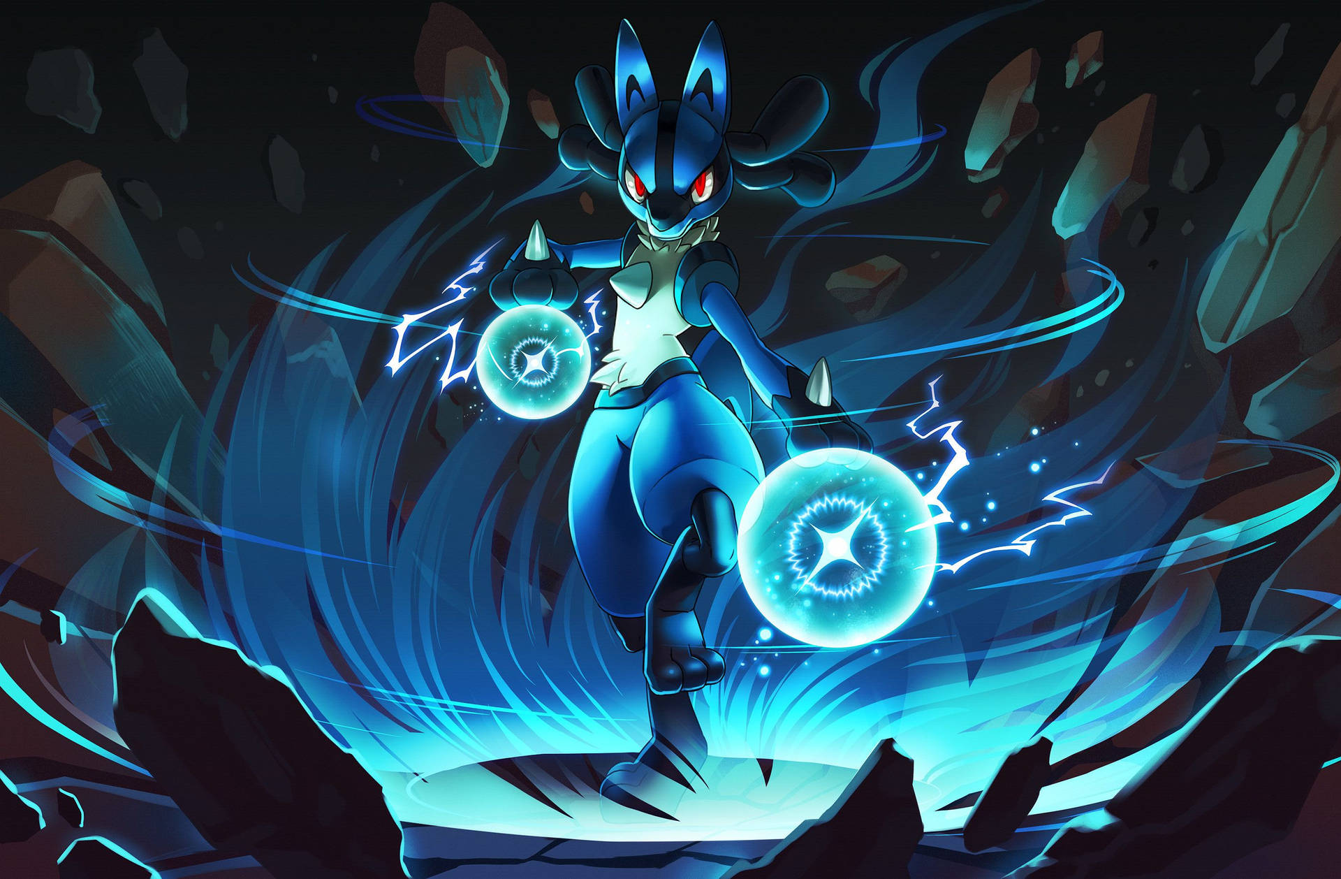 2800X1834 Lucario Wallpaper and Background