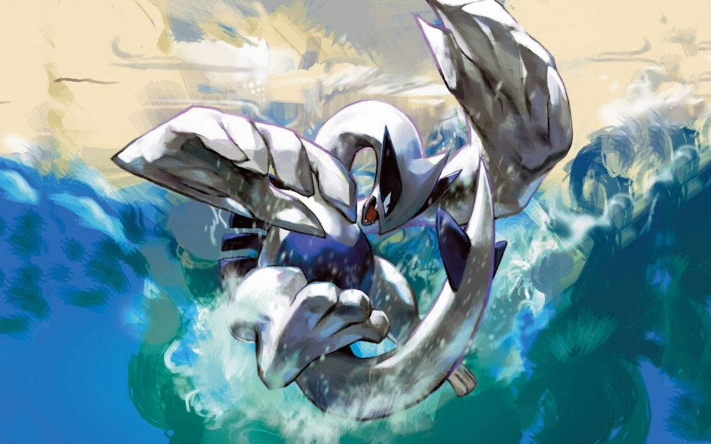 Lugia 1024X640 Wallpaper and Background Image