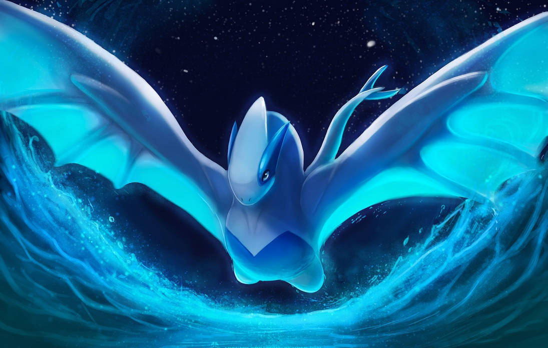 Lugia 1095X696 Wallpaper and Background Image
