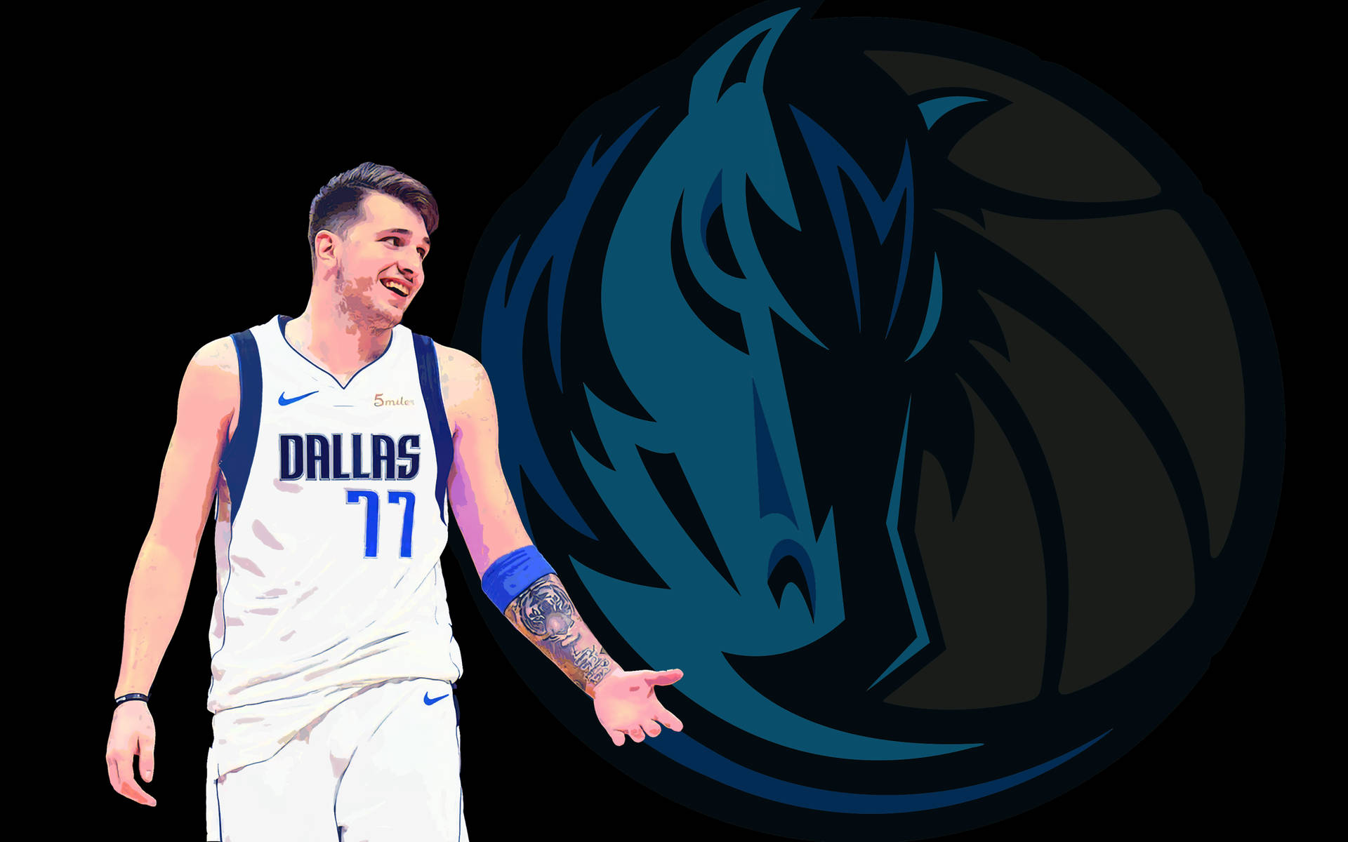 Luka Doncic 2880X1800 Wallpaper and Background Image