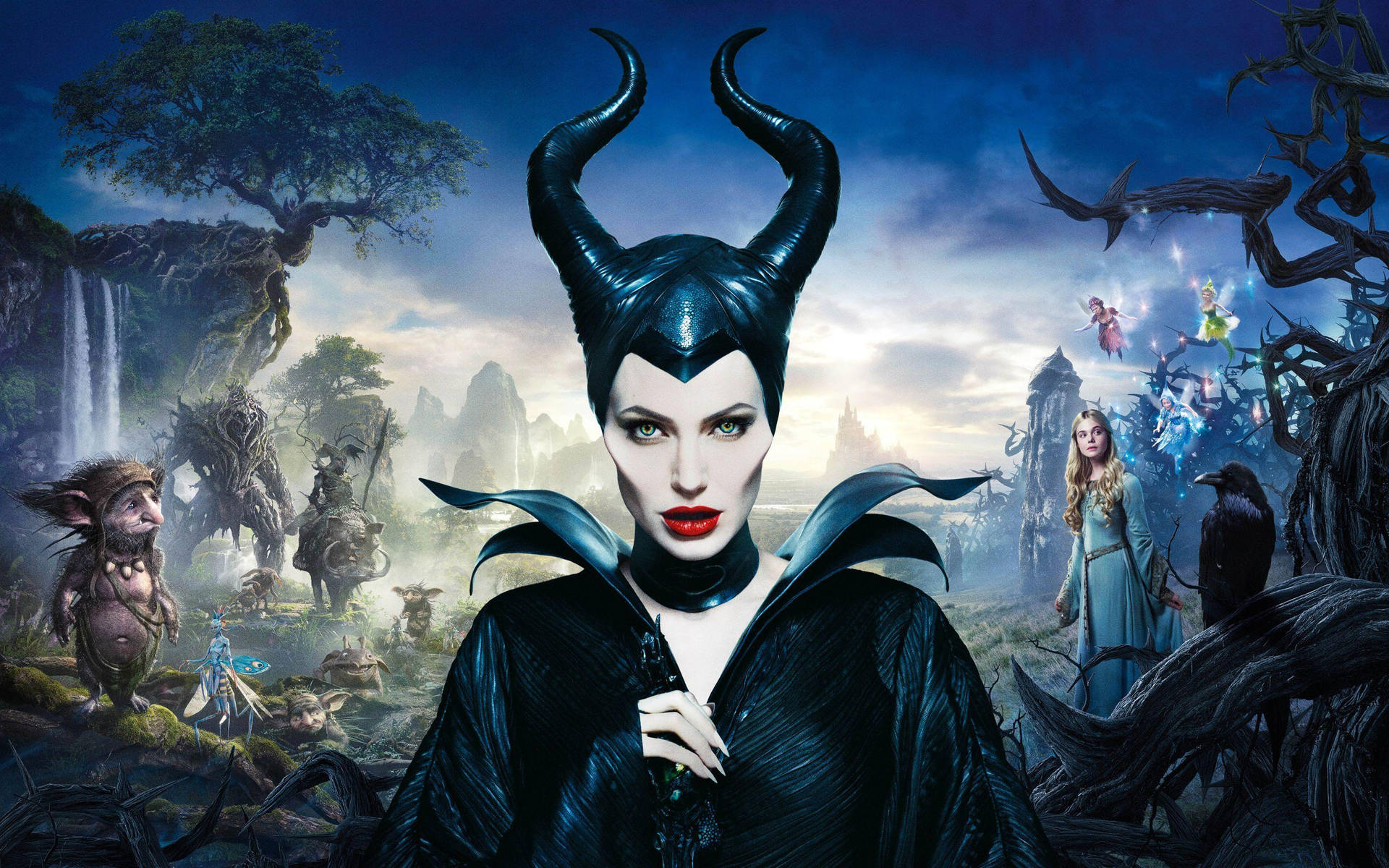 2880X1800 Maleficent Wallpaper and Background