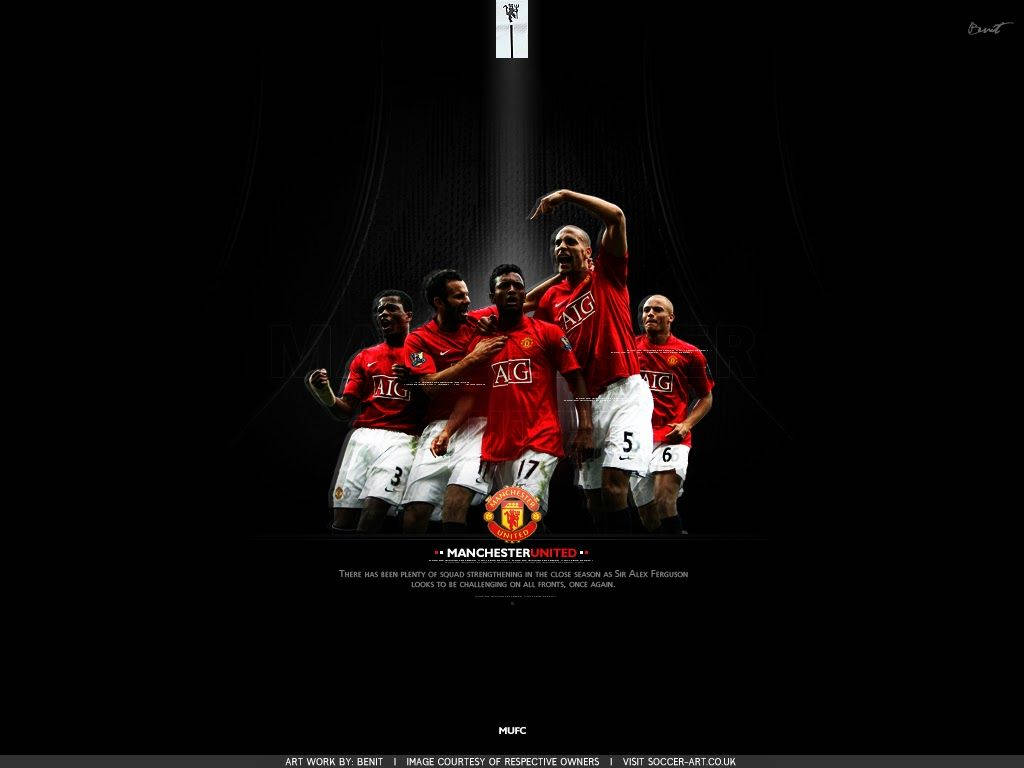 Manchester United 1024X768 Wallpaper and Background Image