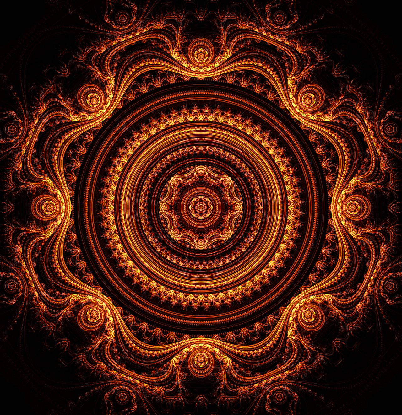 1280X1322 Mandala Wallpaper and Background