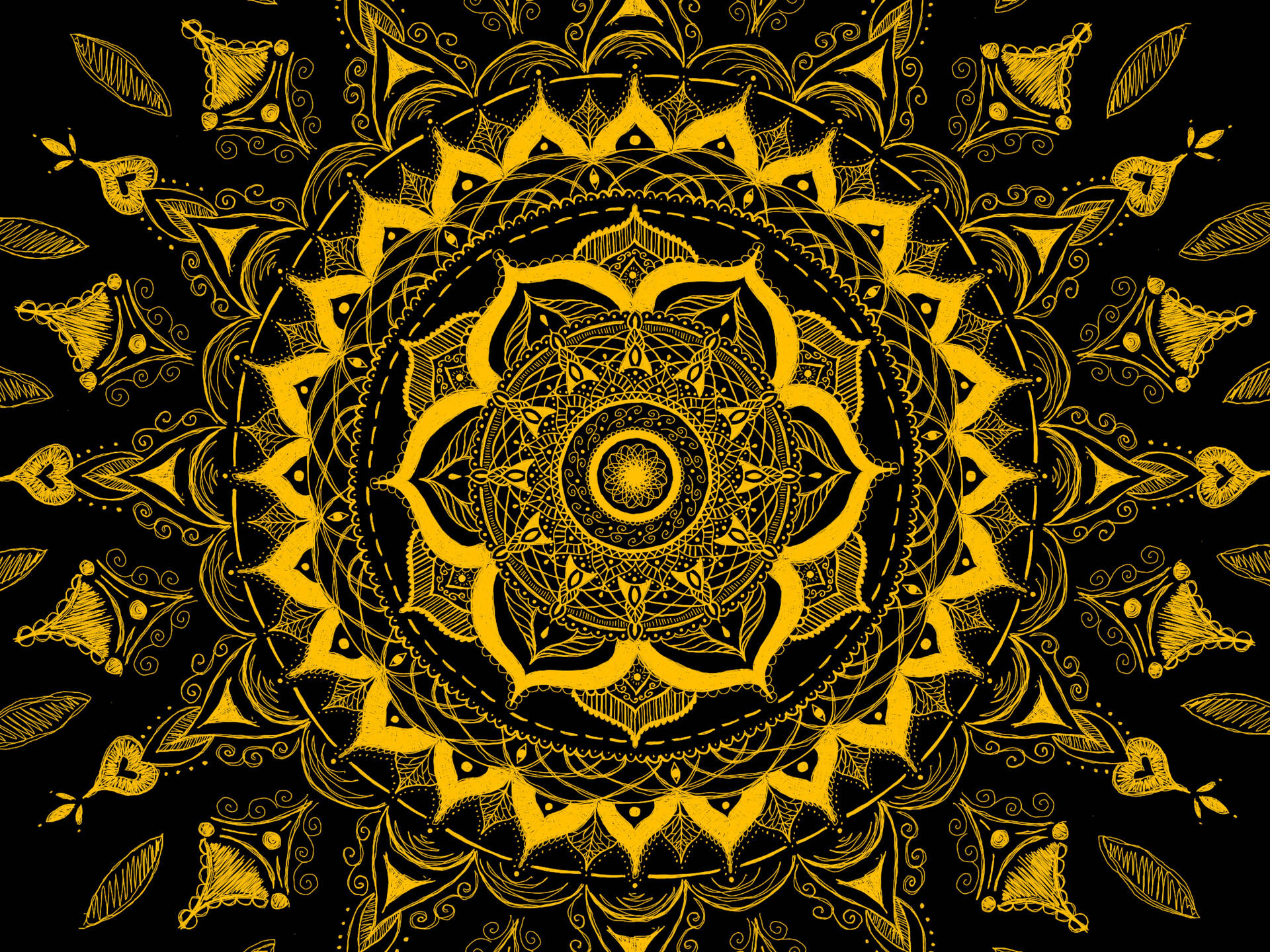 3840X2880 Mandala Wallpaper and Background
