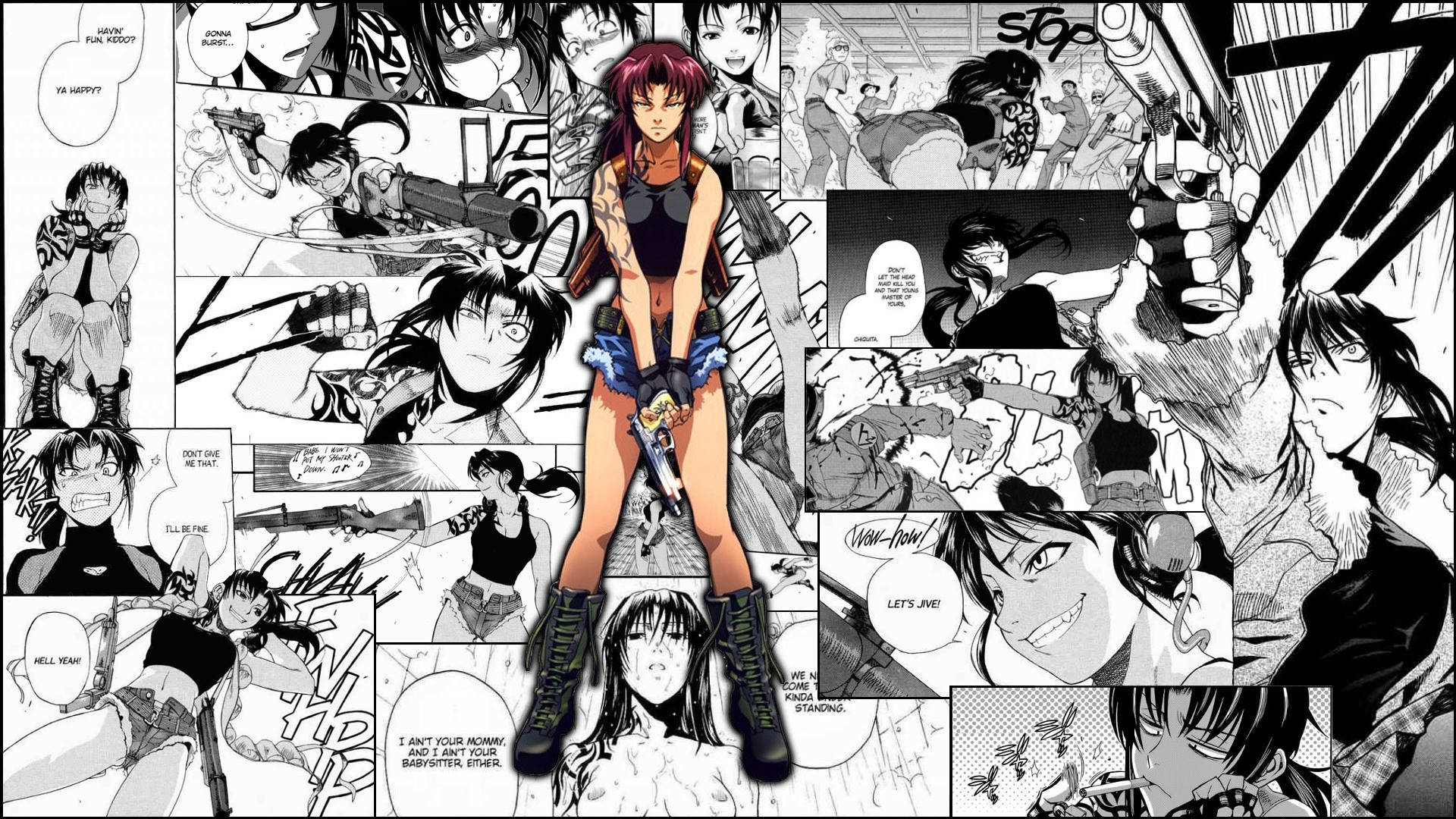 1920X1080 Manga Panel Wallpaper and Background