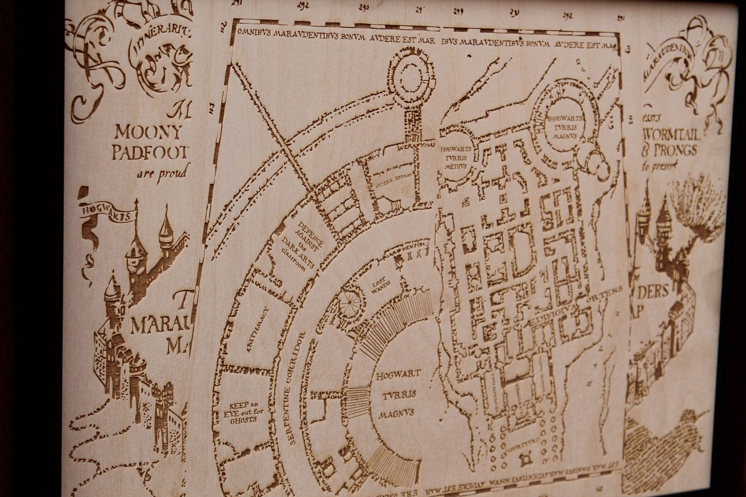1500X1000 Marauders Map Wallpaper and Background