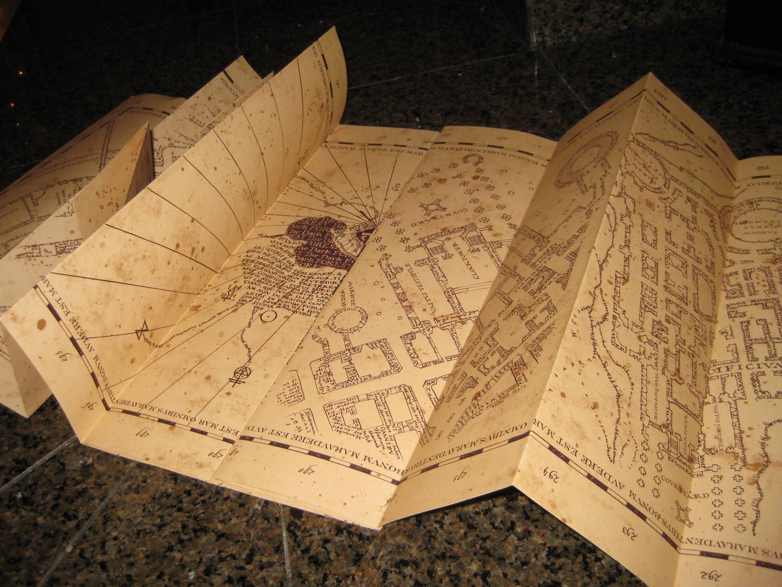 1600X1200 Marauders Map Wallpaper and Background