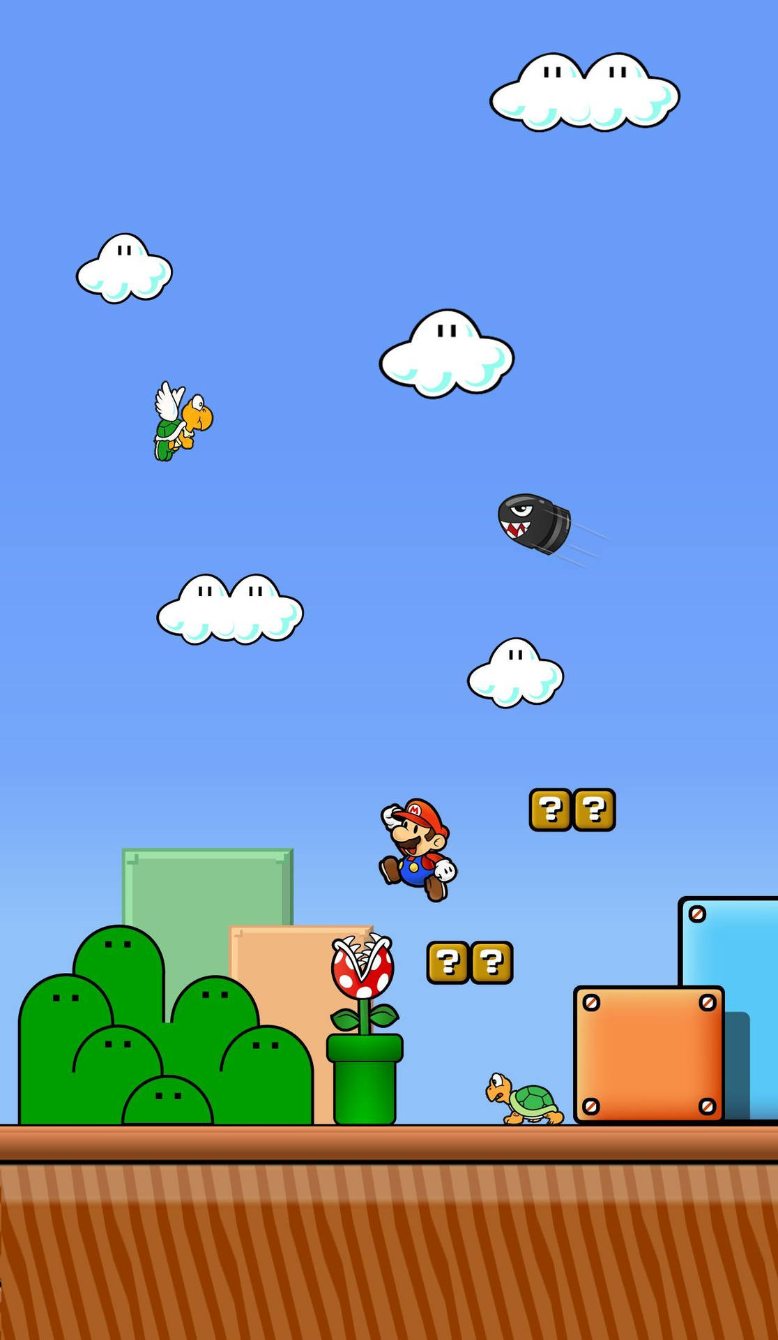 Mario 1280X2203 Wallpaper and Background Image