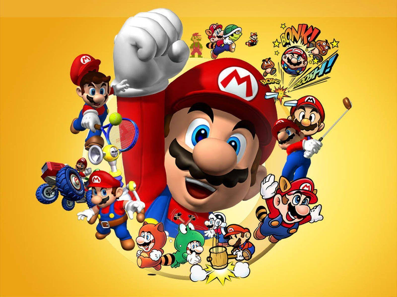 Mario 1600X1200 Wallpaper and Background Image