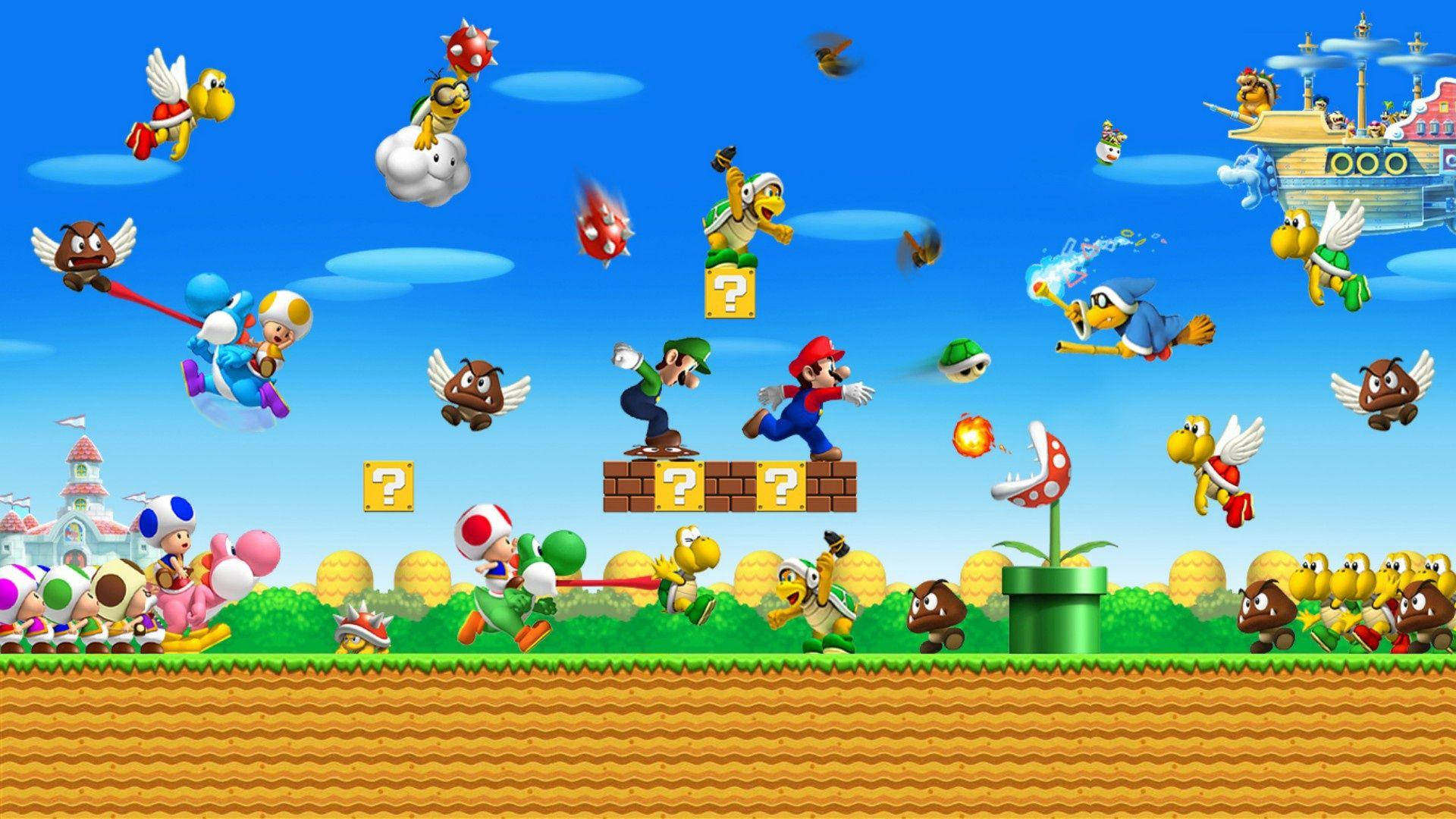 1920X1080 Mario Wallpaper and Background