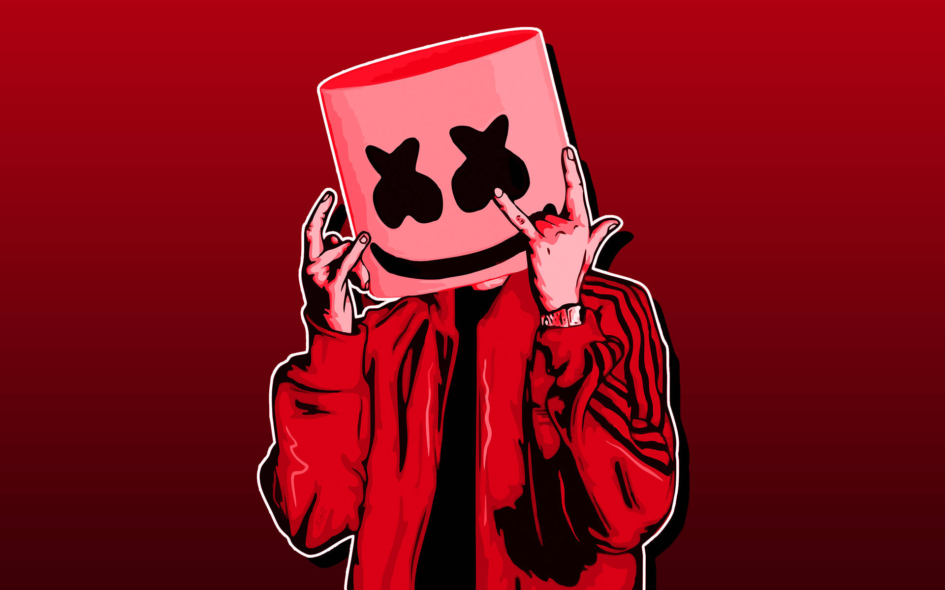 Marshmello 3840X2400 Wallpaper and Background Image