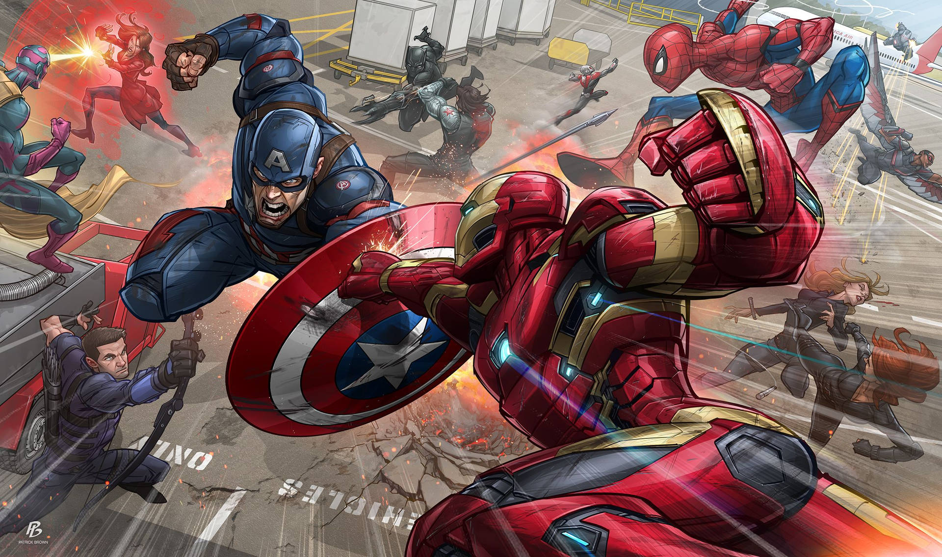 Marvel 2400X1420 Wallpaper and Background Image