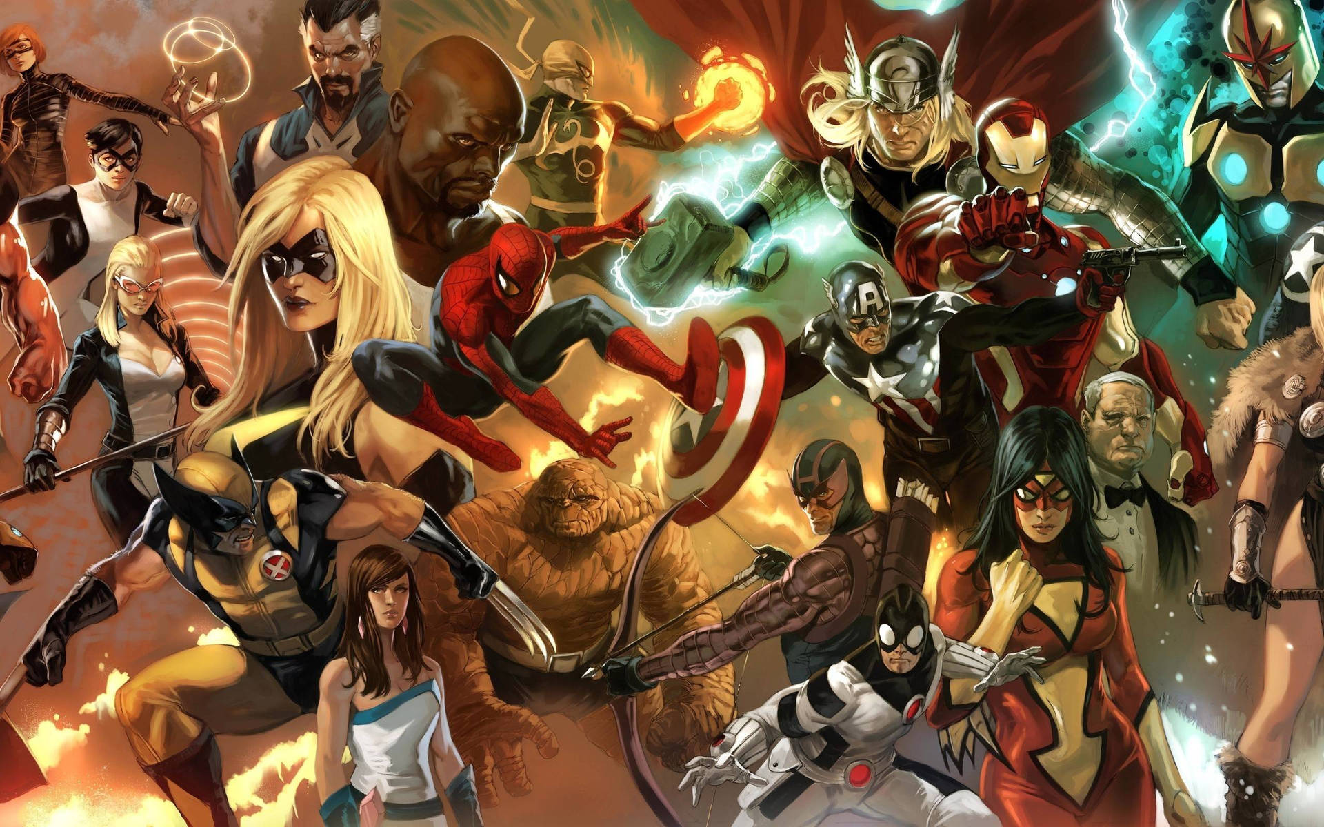 2560X1600 Marvel Wallpaper and Background