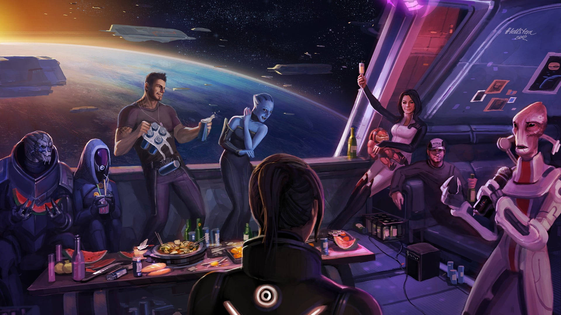 Mass Effect 2560X1440 Wallpaper and Background Image