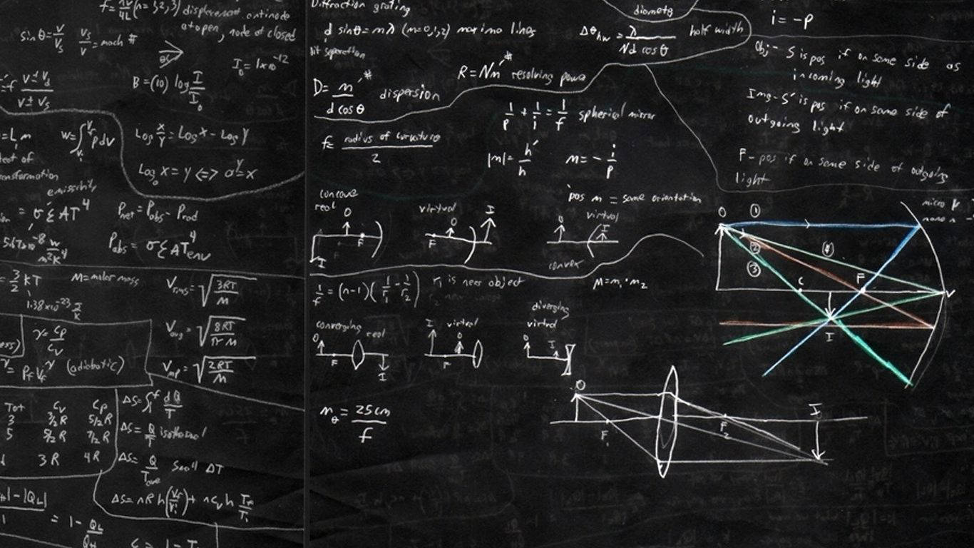 1366X768 Math Wallpaper and Background