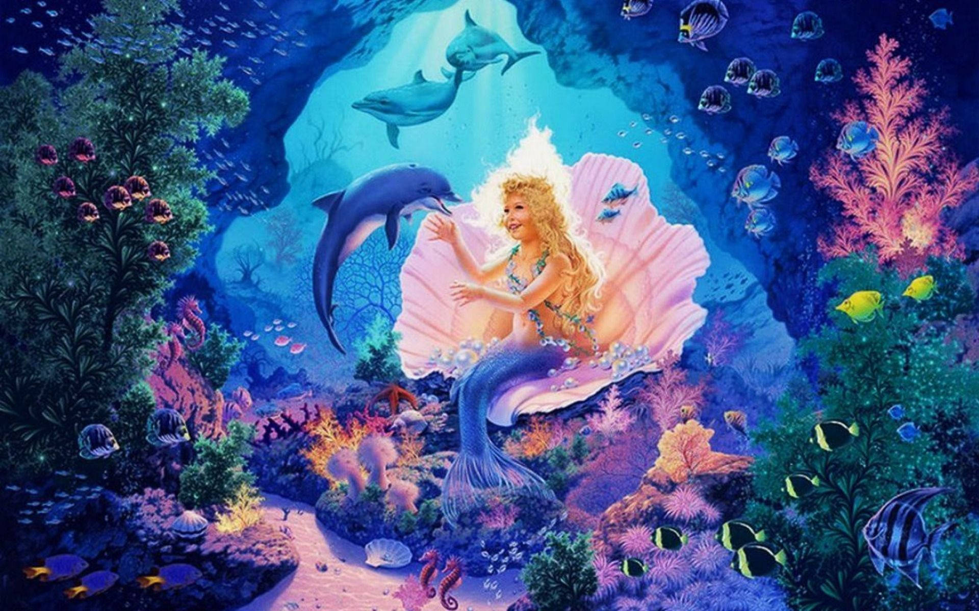 Mermaid 1920X1200 Wallpaper and Background Image