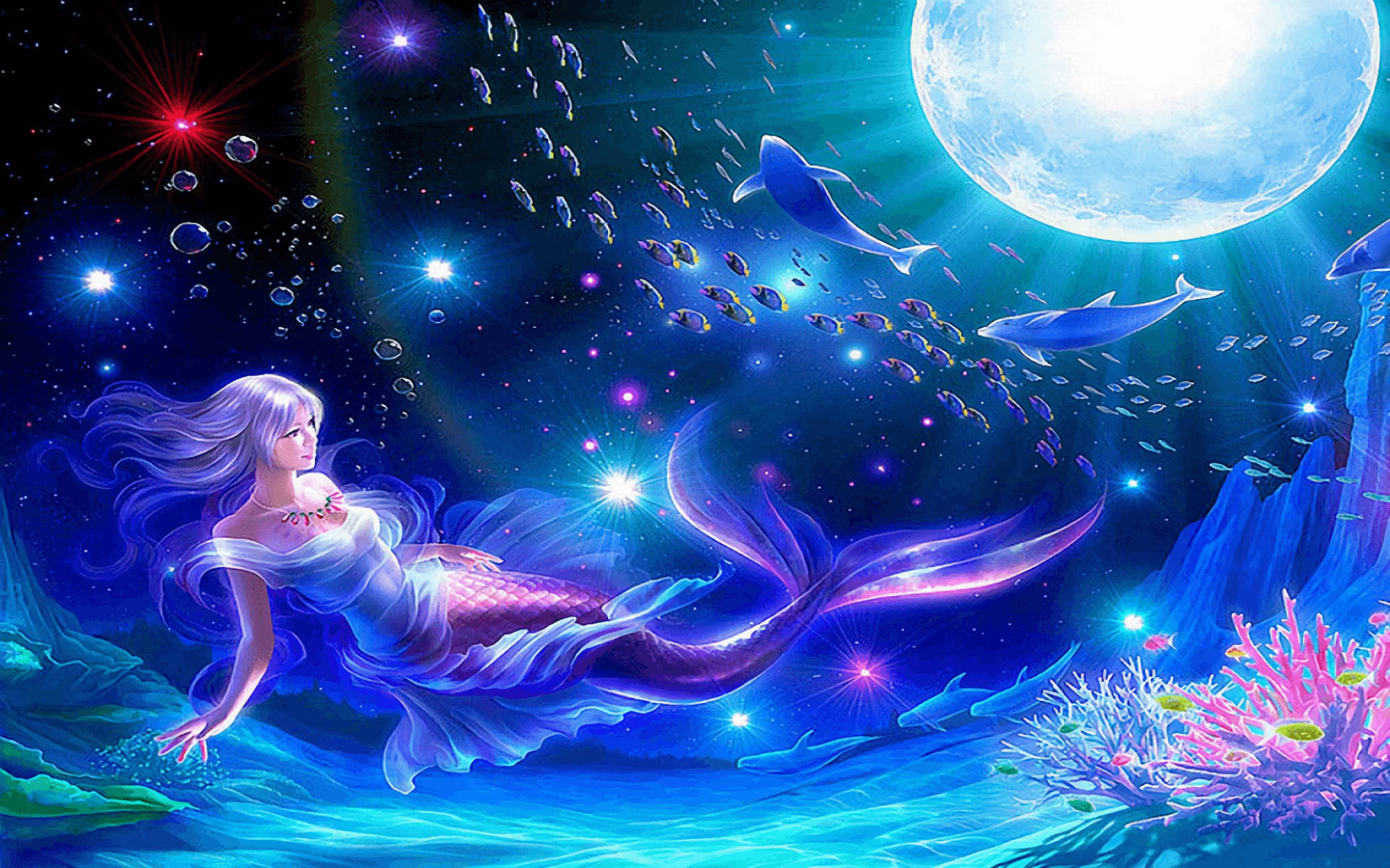 1920X1200 Mermaid Wallpaper and Background