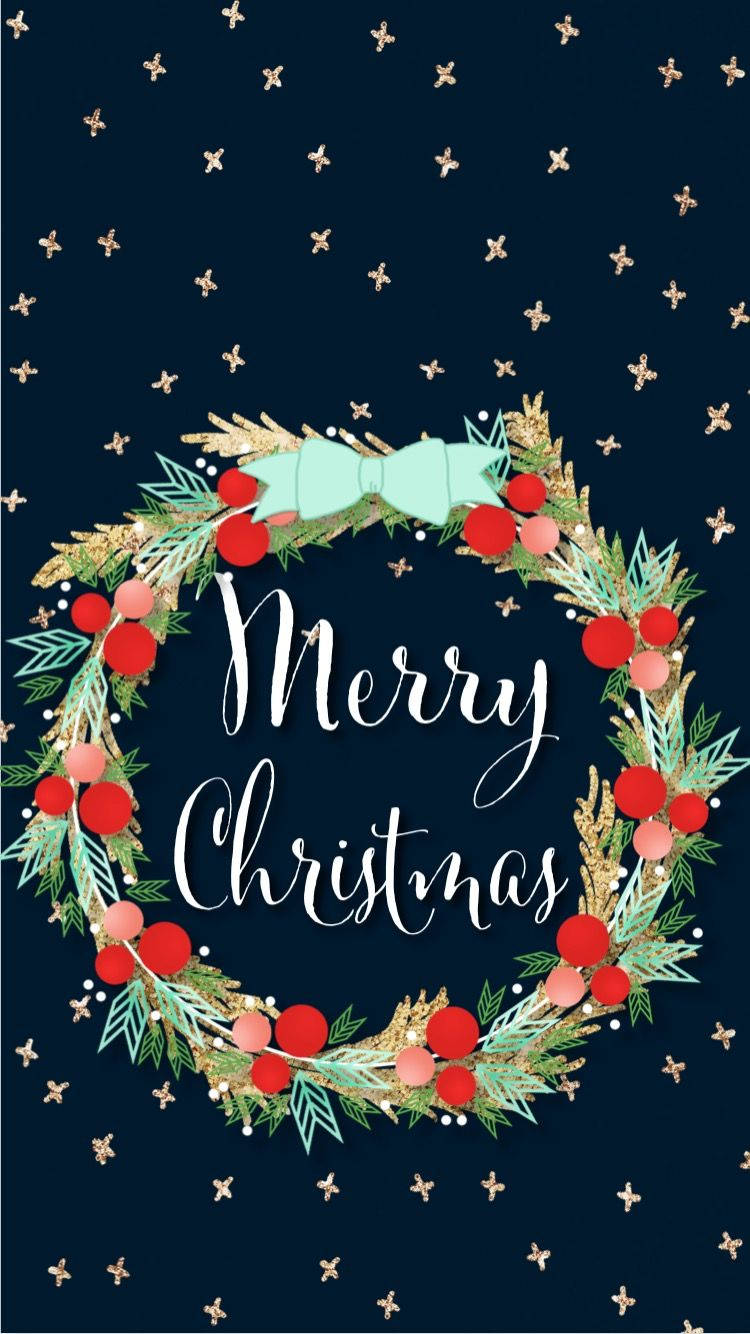Merry Christmas 750X1334 Wallpaper and Background Image