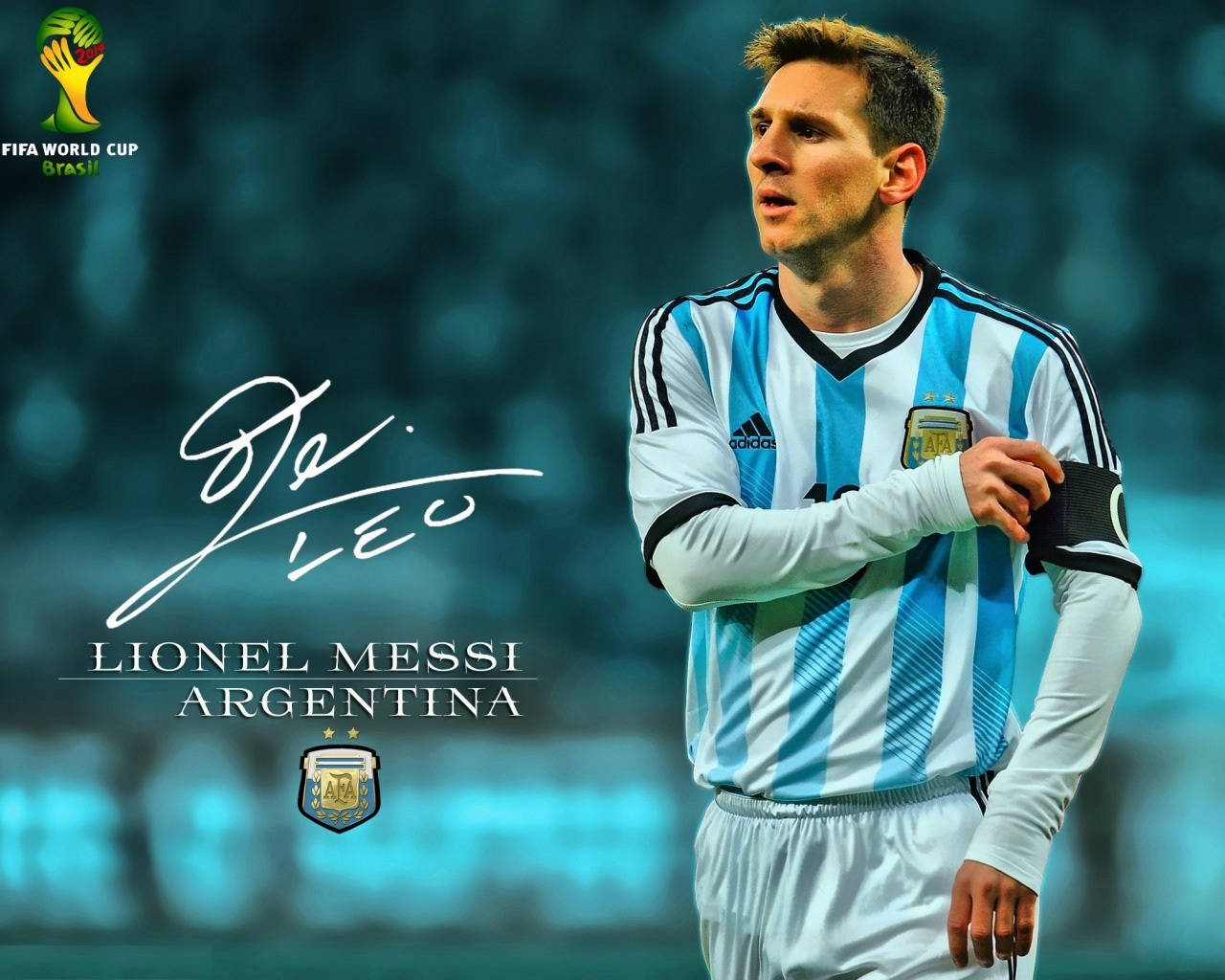 1280X1024 Messi Wallpaper and Background