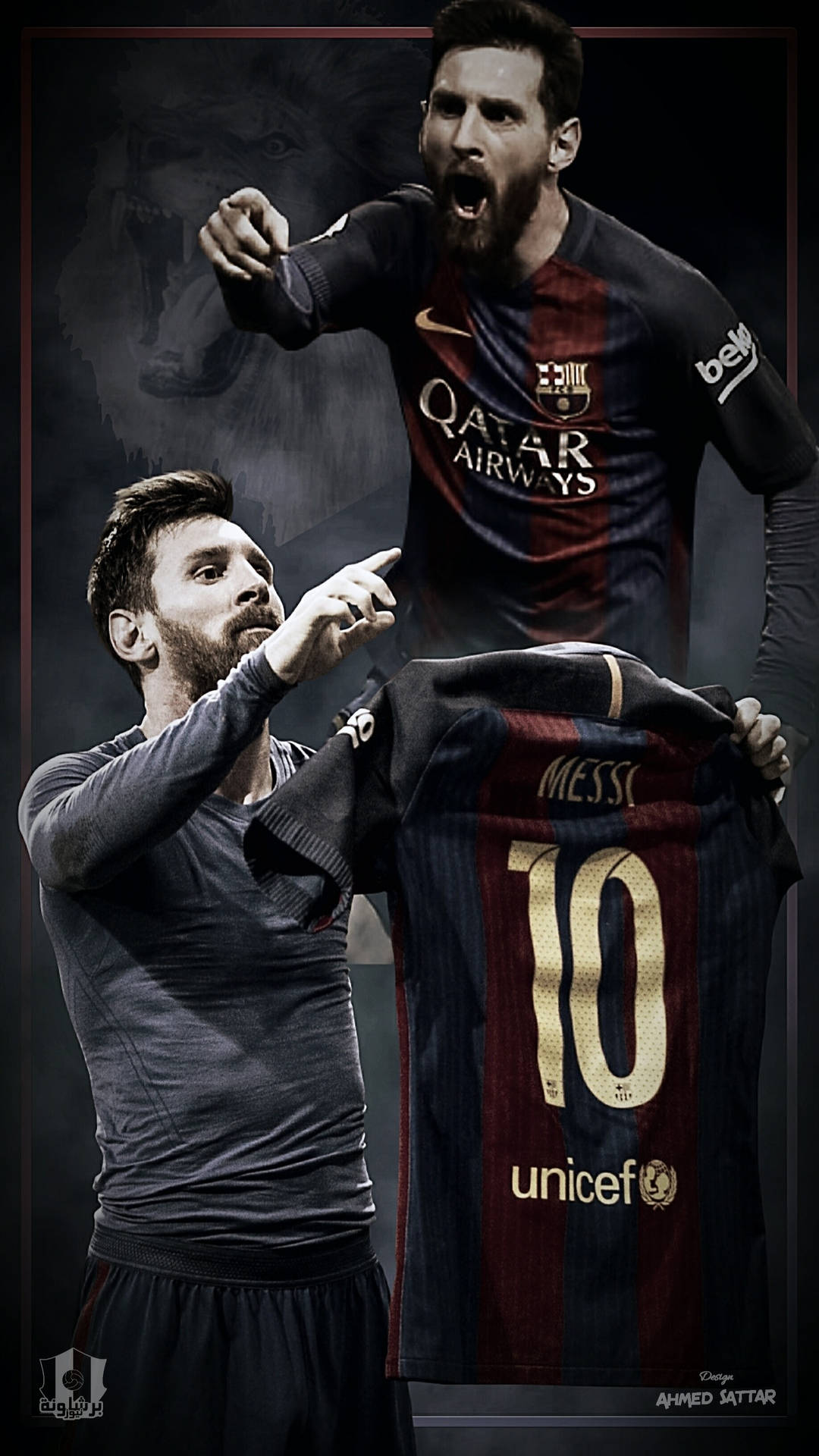 Messi 1836X3264 Wallpaper and Background Image