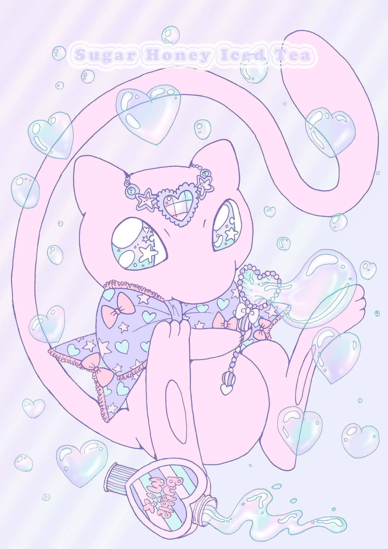 Mew 2480X3507 Wallpaper and Background Image