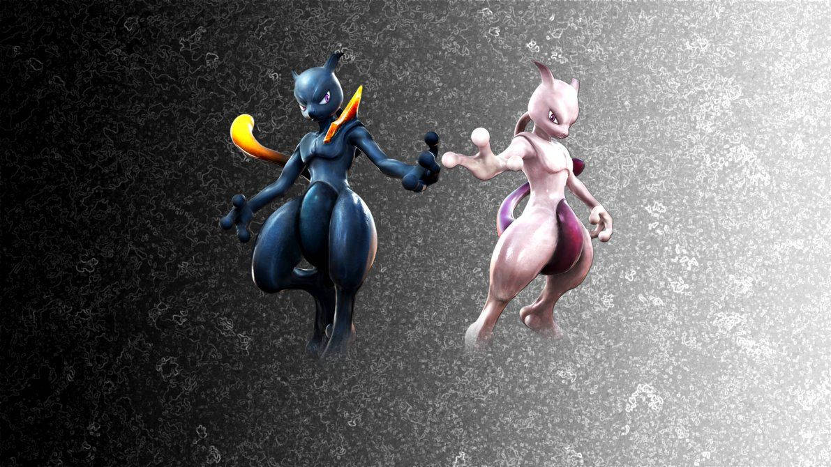 1191X670 Mewtwo Wallpaper and Background
