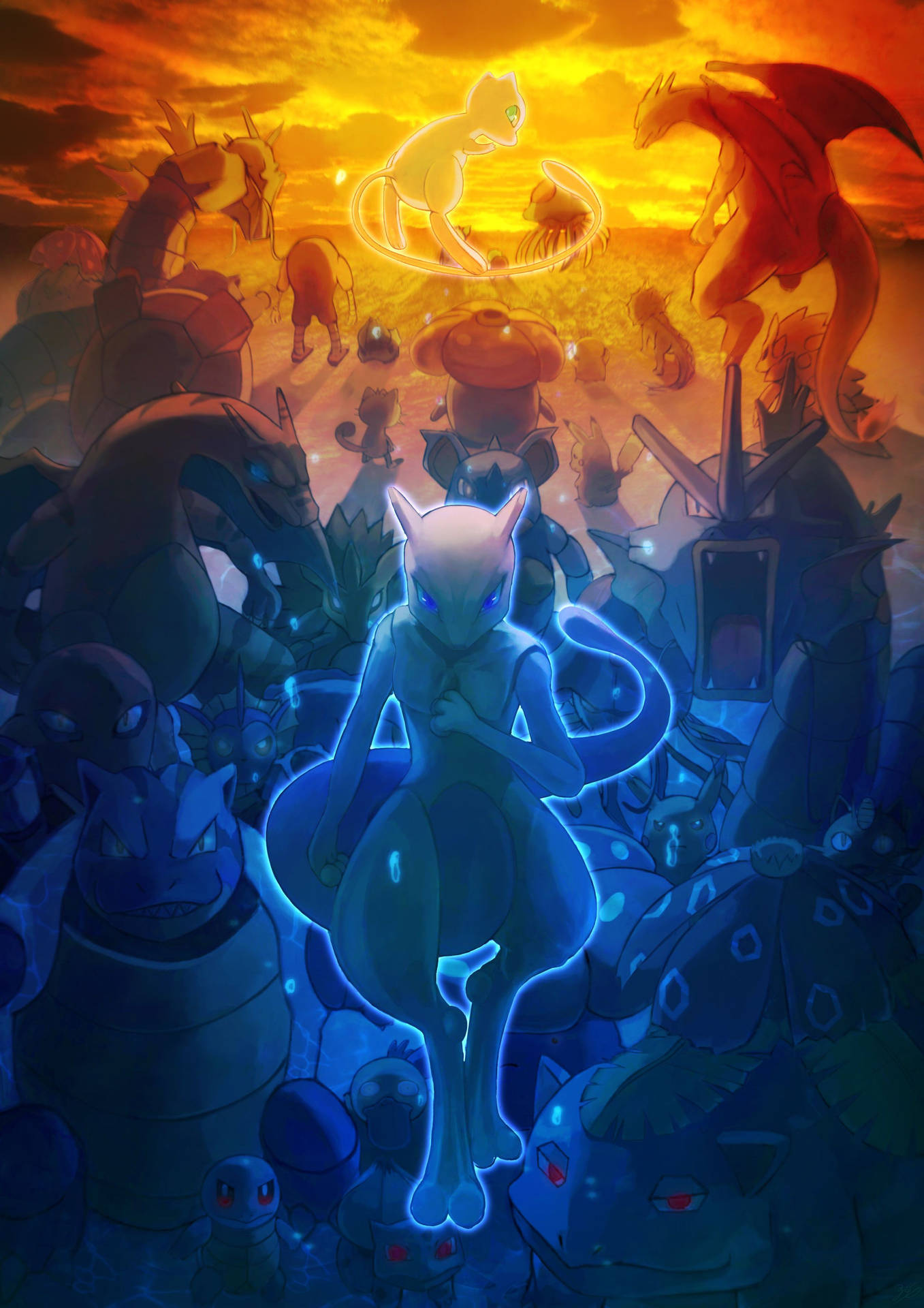 Mewtwo 2480X3508 Wallpaper and Background Image