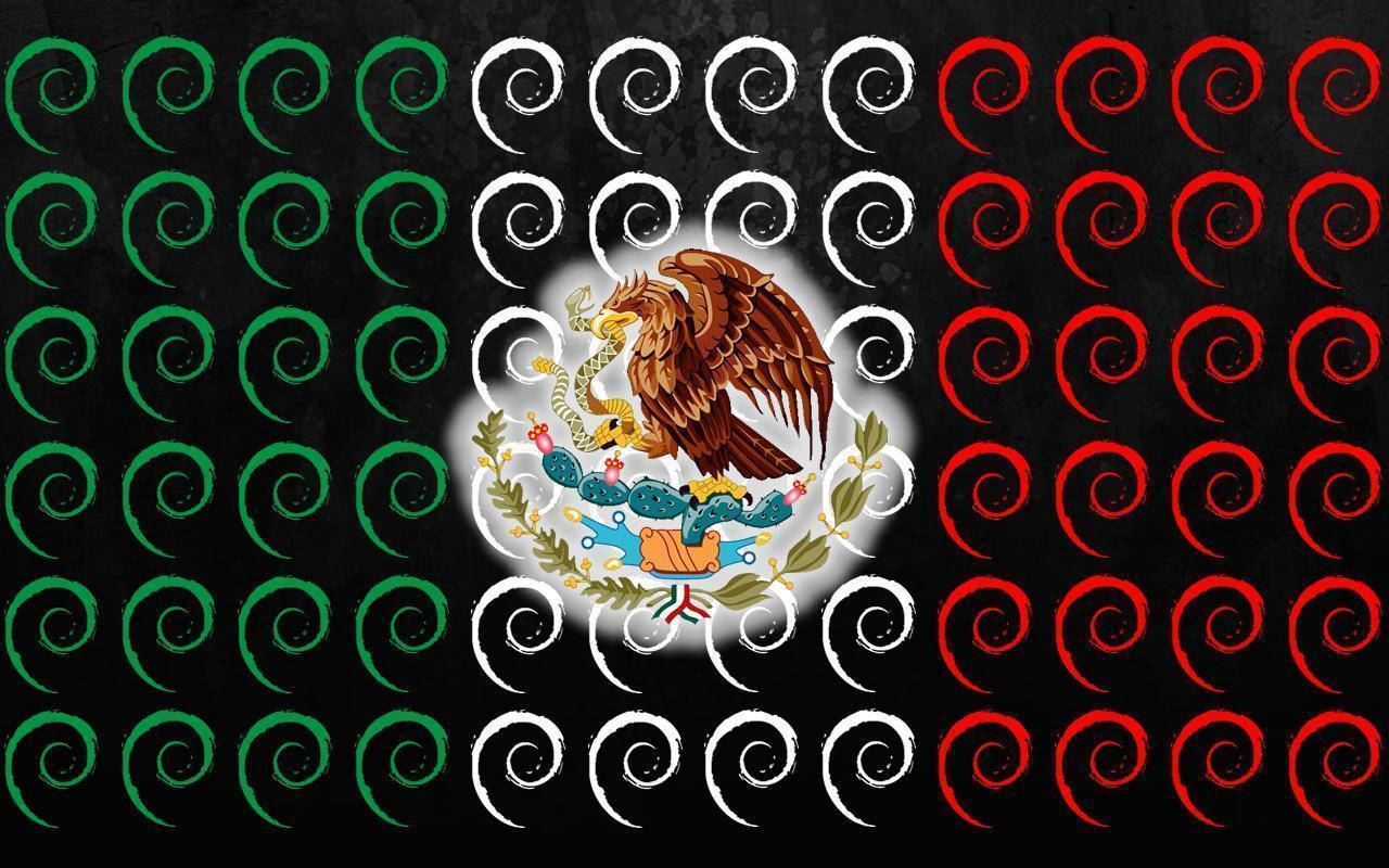 1280X800 Mexico Flag Wallpaper and Background