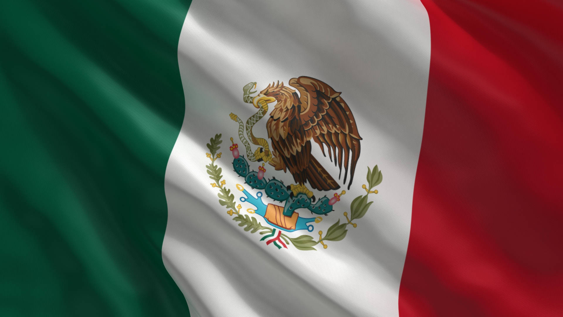 3840X2160 Mexico Flag Wallpaper and Background