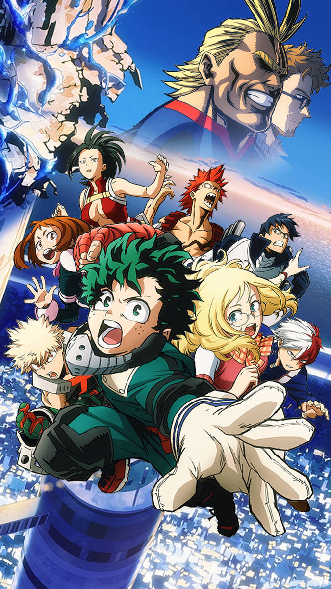 675X1200 Mha Wallpaper and Background